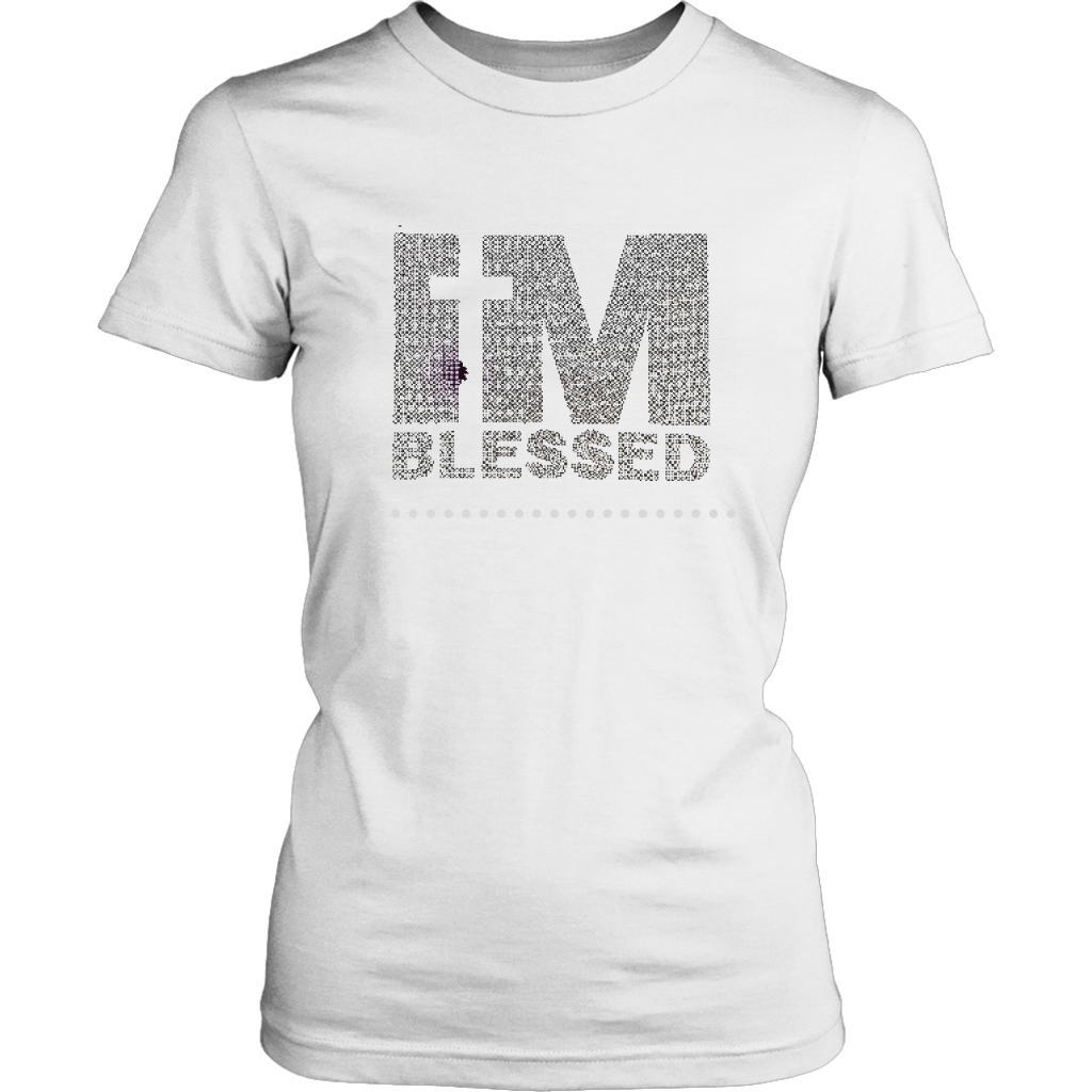 I'm Blessed Women's Unisex T-Shirt - White | Shop Sassy Chick
