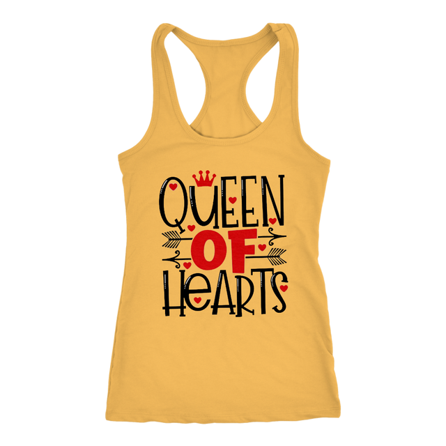 Queen Of Hearts Tanks - Shop Sassy Chick 