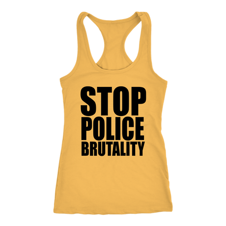 Stop Police Brutality Tanks - Shop Sassy Chick 