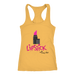 Lipstick Racerback Tank Top - Yellow | Shop Sassy Chick