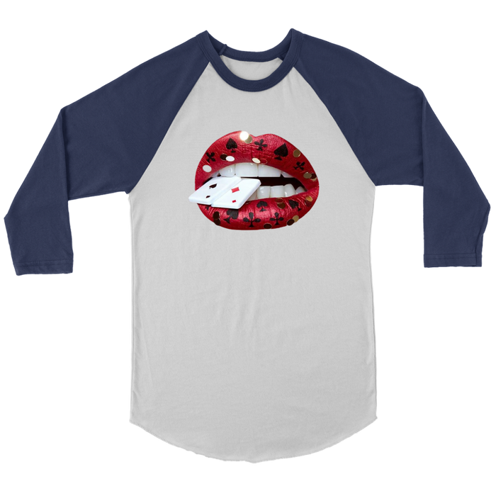 Card Lips Long Sleeves - Shop Sassy Chick 
