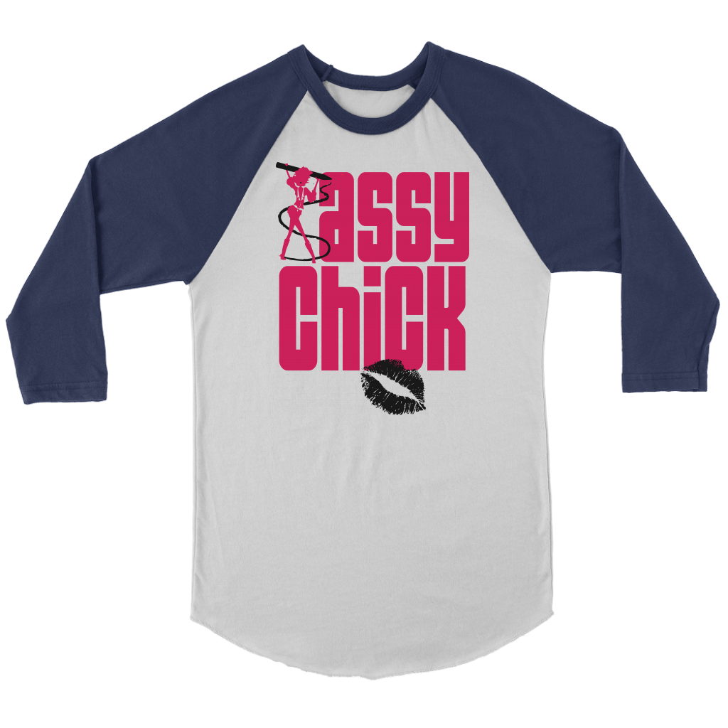Sassy Unisex Long Sleeve - Navy | Shop Sassy Chick