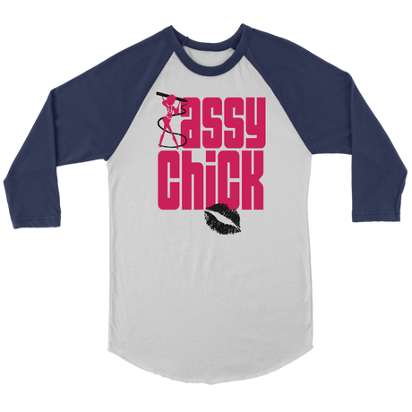 Sassy Unisex Long Sleeve - Navy | Shop Sassy Chick