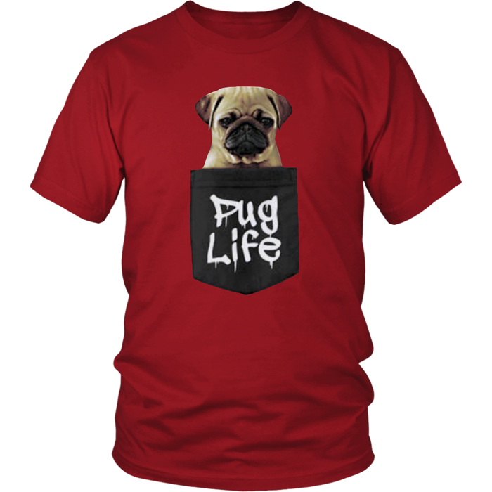 PUG LIFE T-Shirt - Shop Sassy Chick 