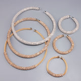 Collection of Maxi Crystal Jewelry Set
