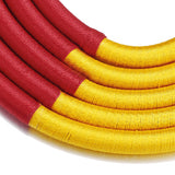 Closed up view of Multi-layer Woven Jewelry Set