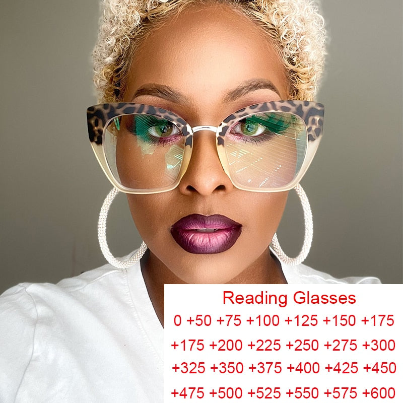 Oversized Retro Cat Eye Eyewear 