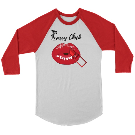 Lipstick Women's Long Sleeve - Red | Shop Sassy Chick
