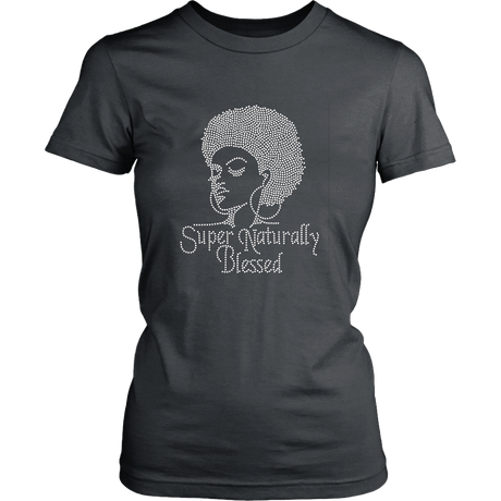Super Natural Women's Unisex T-Shirt - Charcoal | Shop Sassy Chick