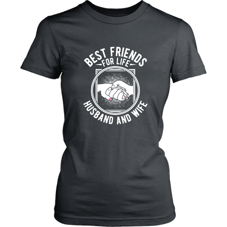 Best Friends Women's Unisex T-Shirt - Charcoal | Shop Sassy Chick