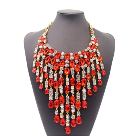 Red Crystal Necklace