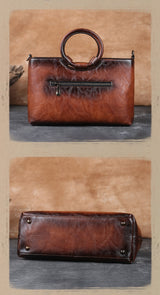 Retro High-Quality Leather Handbag