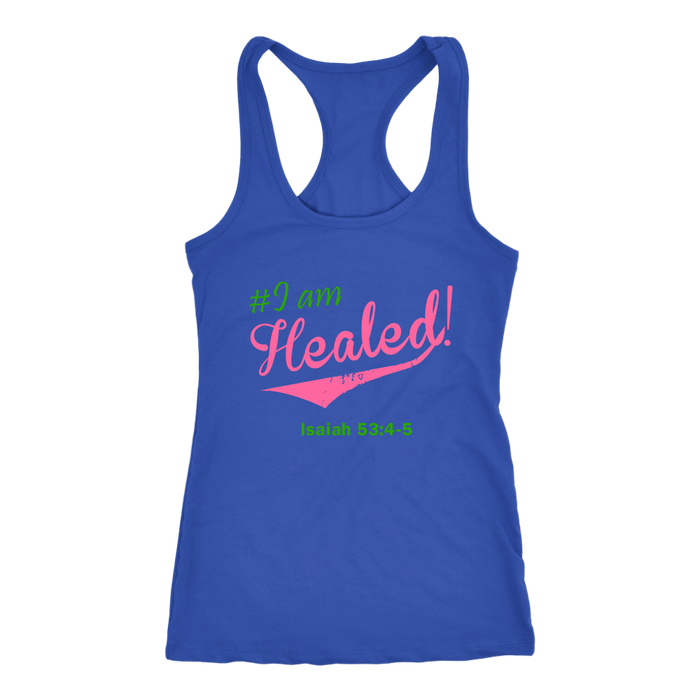 I Am Healed Pink Tank - Shop Sassy Chick 