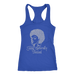 Super Naturally Blessed Racerback Tank Top - Blue | Shop Sassy Chick