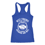 Best Friends Racerback Tank Top - Blue | Shop Sassy Chick