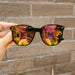 Vintage Round Shiny Sunglasses