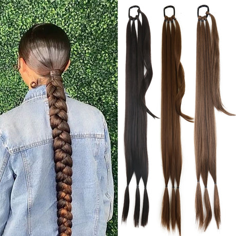 Braided Ponytail Hair Extension