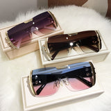 High-Quality Rimless Sunglasses