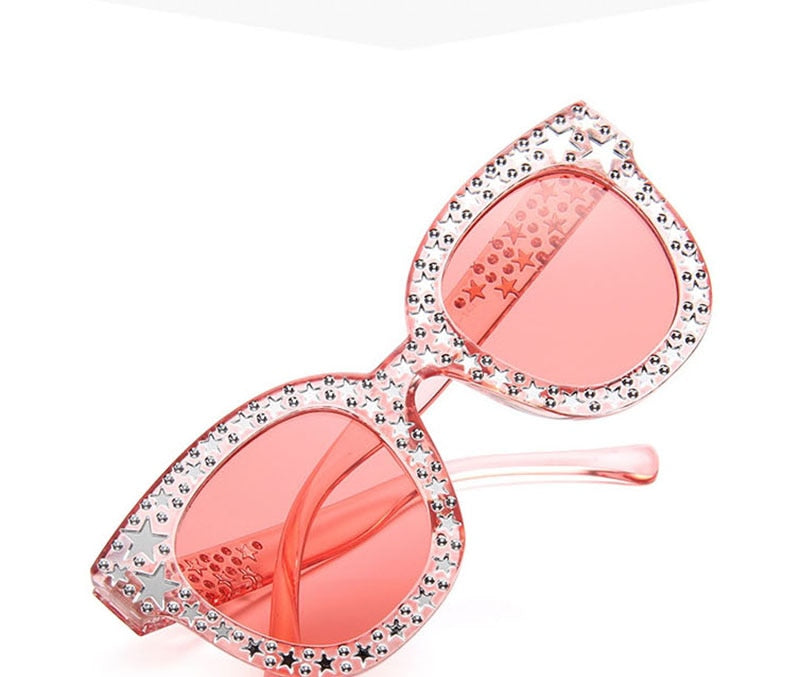 Vintage Diamond Cateye Sunglasses