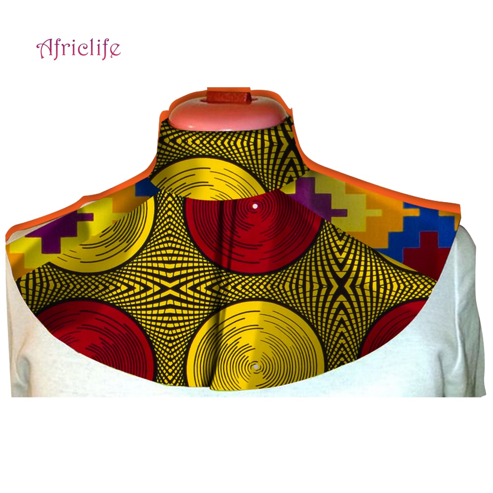 African Ankara Print Chokers Necklace