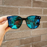 Vintage Round Shiny Sunglasses