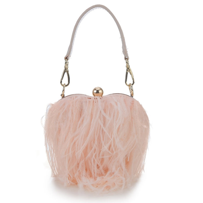 Ostrich Feather Clutch — Shop Sassy Chick