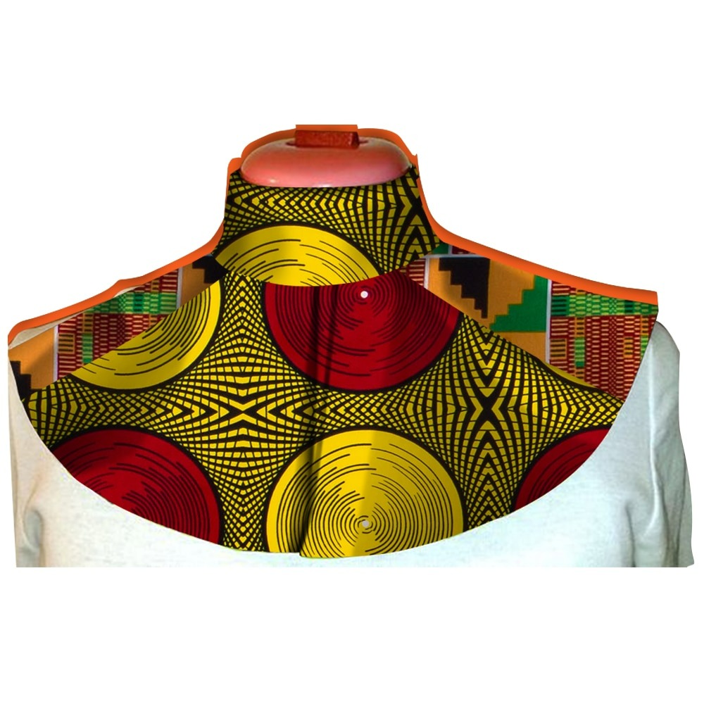 African Ankara Print Chokers Necklace