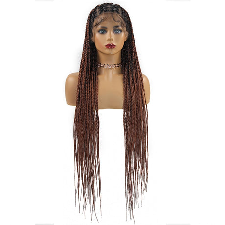 Ombre Box Braid Long Wig