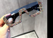 Luxury Rhinestone Vintage Classical Sunglasses