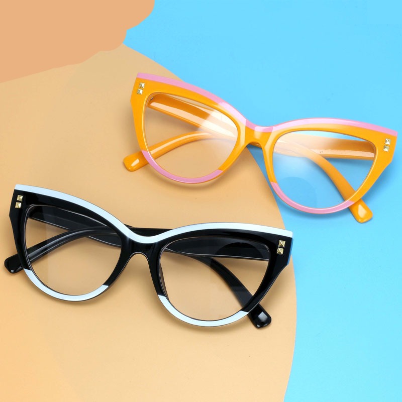 Big Frame Retro Eyeglasses