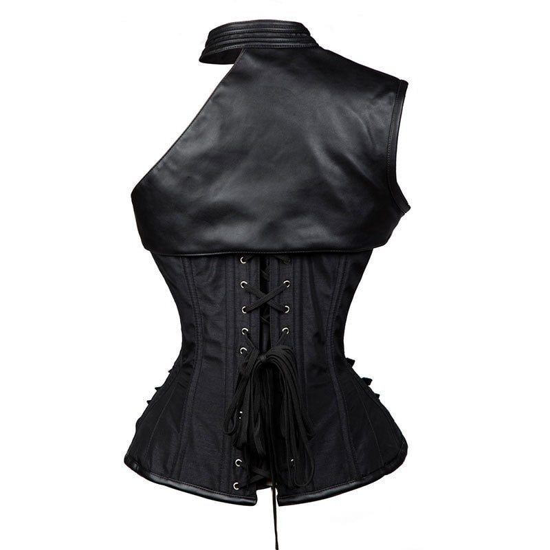 Corset for Men Tight Lacing 1214 Leather