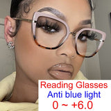 Anti Blue Cat Eye Reading Glasses