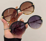 Luxury Vintage Round Frame Sunglasses