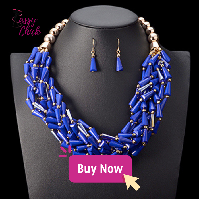 Handmade Bohemian Necklace Set