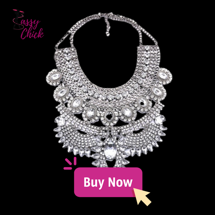 Vintage Maxi Large Collar Necklace