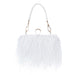 Ostrich Feather Clutch