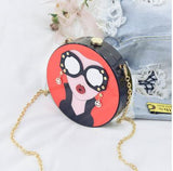 Red Sassy Girl Clutch Bag