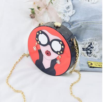 Red Sassy Girl Clutch Bag