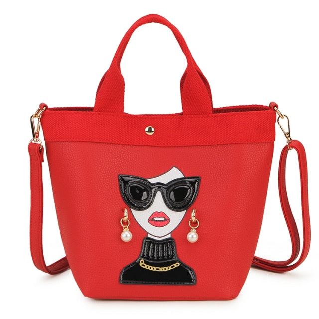 Red Sassy Girl Shoulder Bag