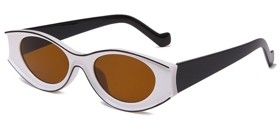 Vintage Small Frame Oval Sunglasses