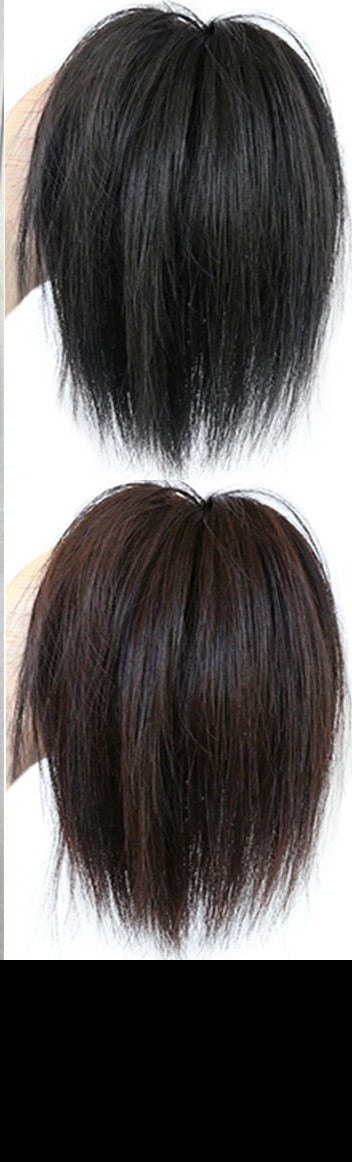 Messy Straight Hair Bun Extension