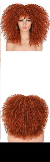 Short Afro Kinky Curly Wigs