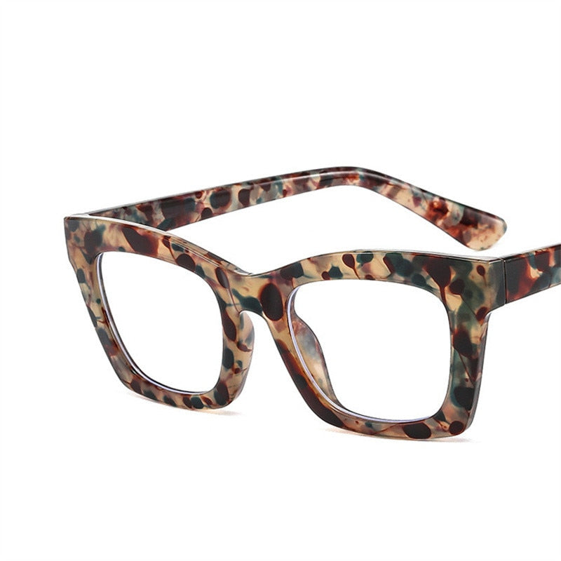 Leopard Tea Vision Care Eyeglasses