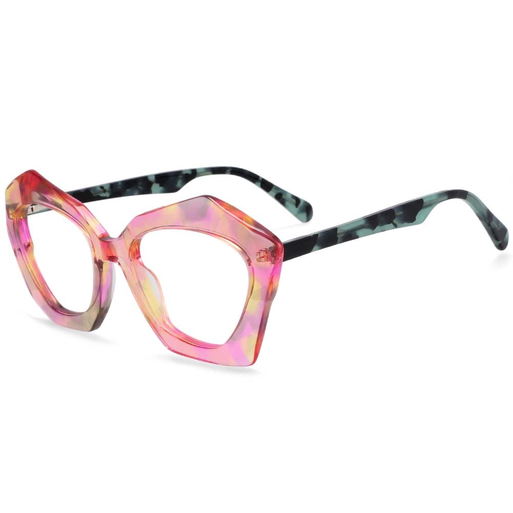 Floral Butterfly Frame Cat Eye Glasses