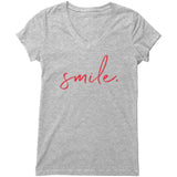 Smile V-neck Shirt