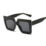 Black Square Oversized Sunglasses
