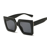 Black Square Oversized Sunglasses