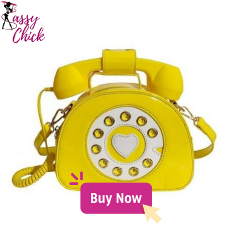 Vintage Phone Purse Bag - Shop Sassy Chick 