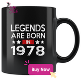 Legends Are Born Mugs - Shop Sassy Chick 