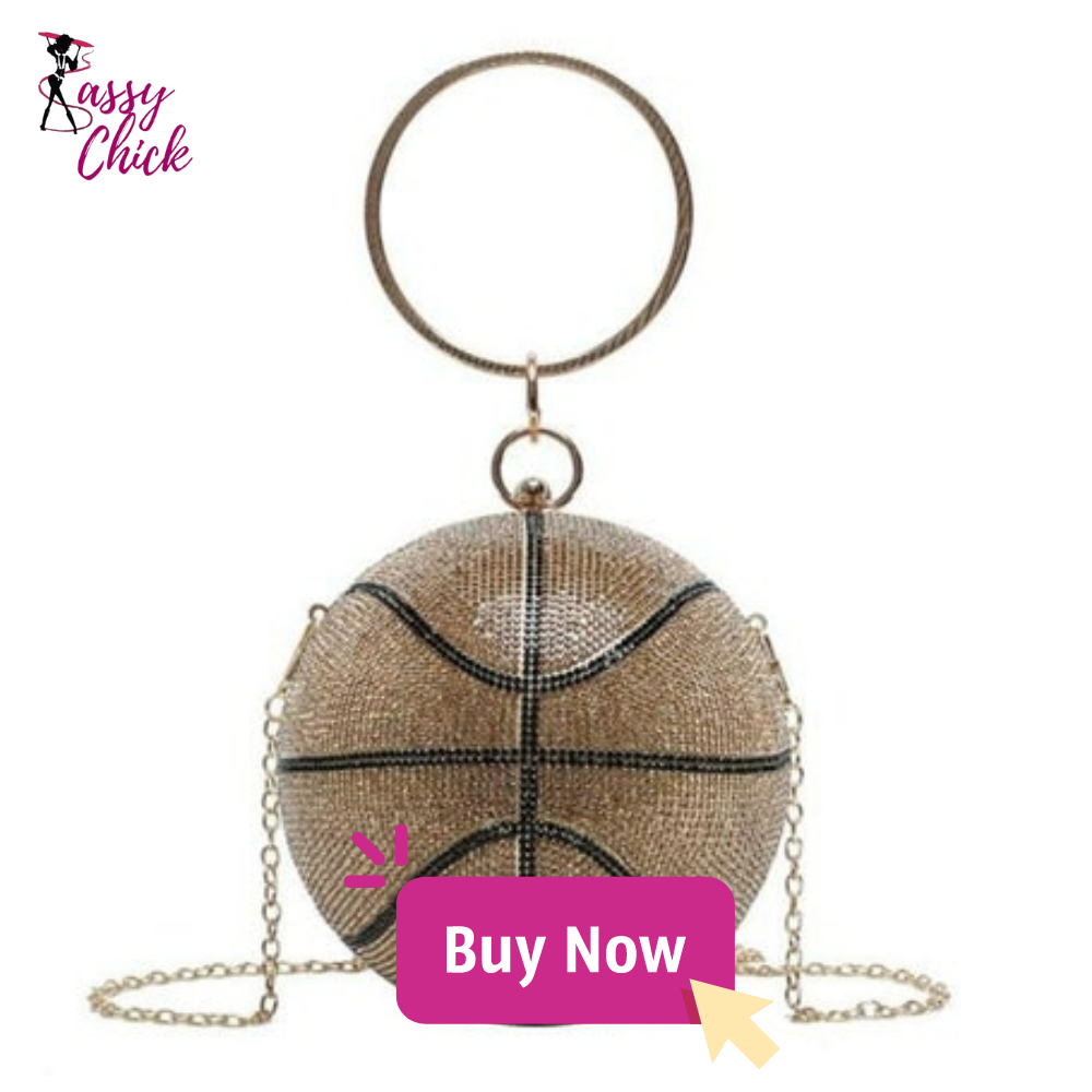 Luxury Bling Basketball Purse - Shop Sassy Chick 